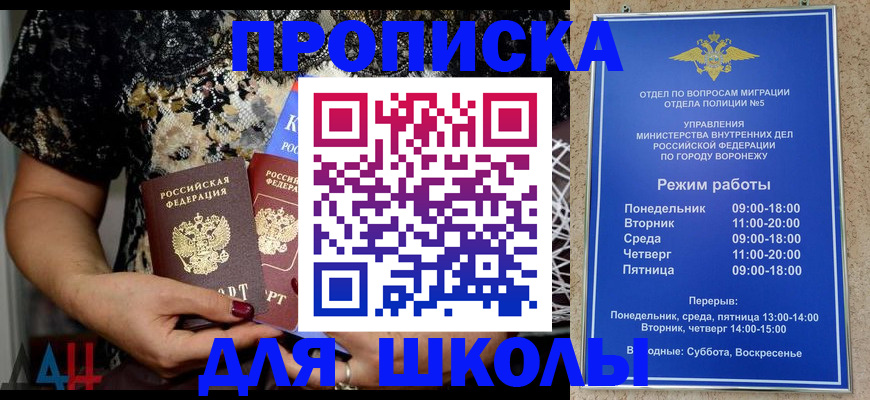 временная регистрация для школы в Борзе